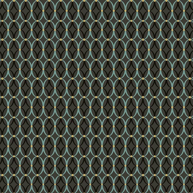 JF Fabrics RENAISSANCE 5W7481 Multi-purpose Fabric in Black,Blue