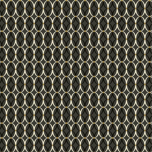 JF Fabrics RENAISSANCE 7W7481 Multi-purpose Fabric in Black