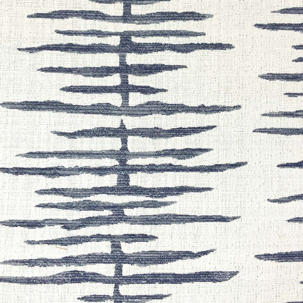 JF Fabric ROSSEAU 69J9411 Fabric in Navy, White