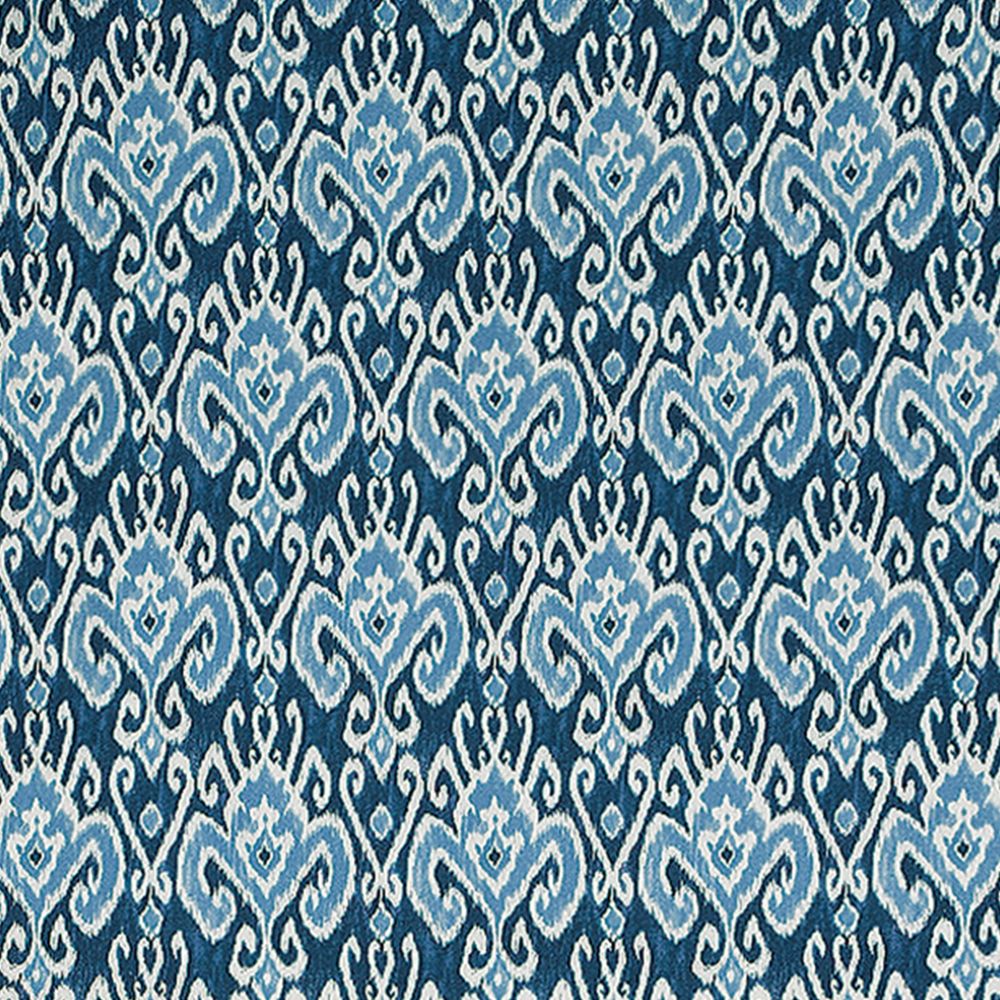 JF Fabrics SACHET 68J7041 Multi-purpose,Drapery,Decorative Accessories Fabric in Blue,Offwhite