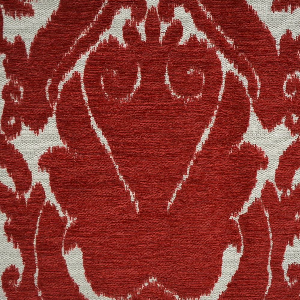 JF Fabrics SHIELDS 44J6531 Upholstery Fabric in Burgundy,Red,Creme,Beige,Offwhite,Orange,Rust