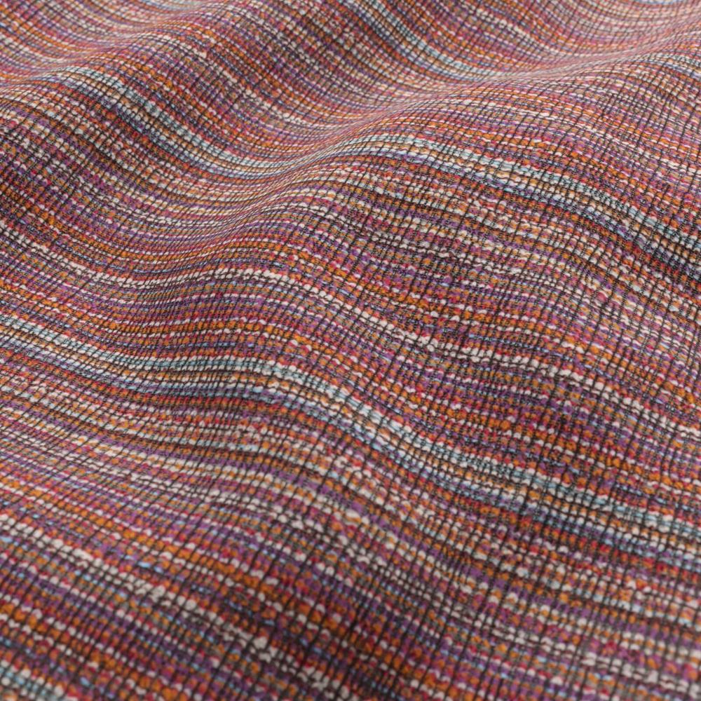 JF Fabric SHIPWRECK 57J9301 Fabric in Purple, Orange, Blue, Grey, Black
