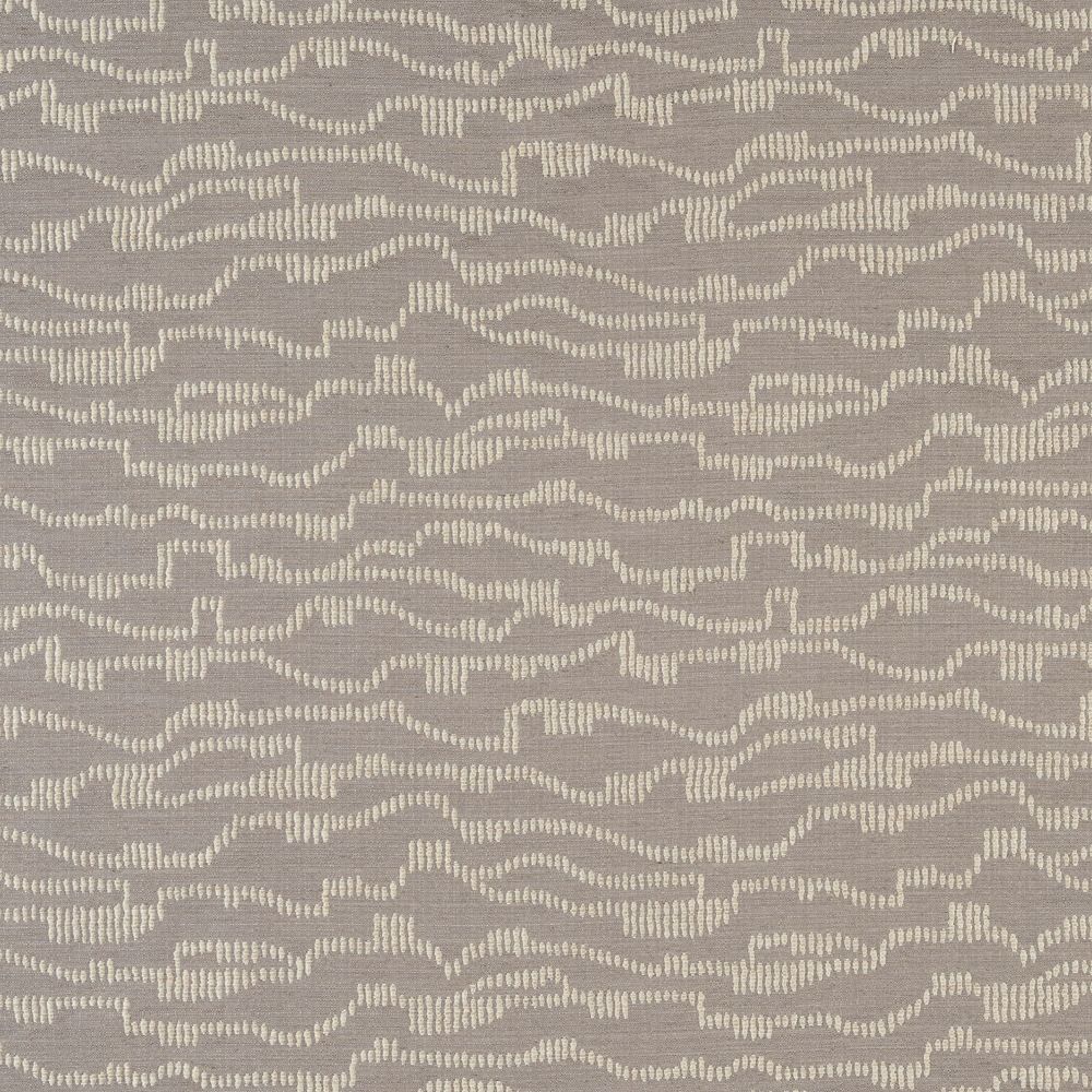 JF Fabrics SOUNDWAVE 35J8921 Velocity Crypton Home Stars & Stripes Fabric in Taupe / Cream
