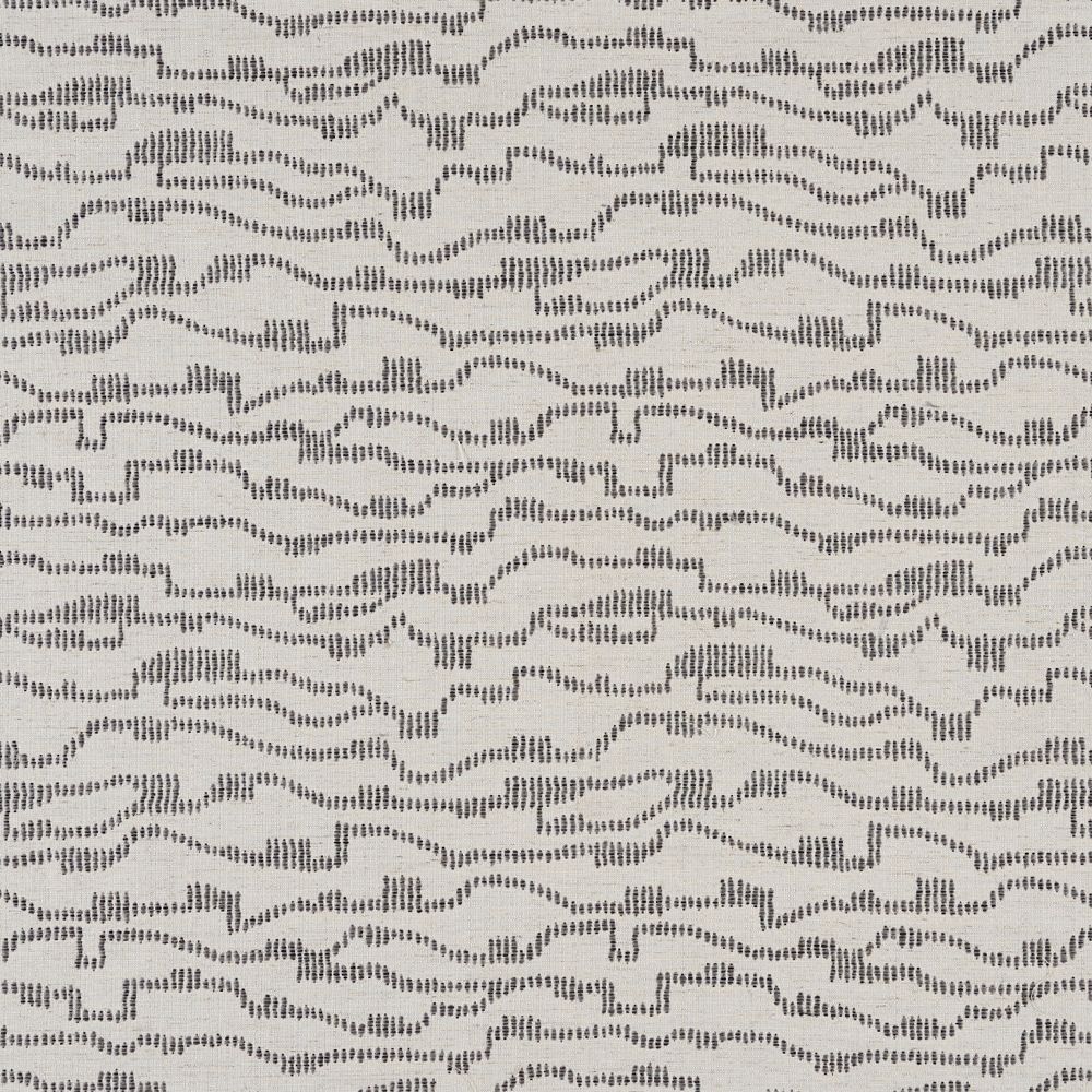 JF Fabrics SOUNDWAVE 94J8921 Velocity Crypton Home Stars & Stripes Fabric in Grey / Pewter / Beige