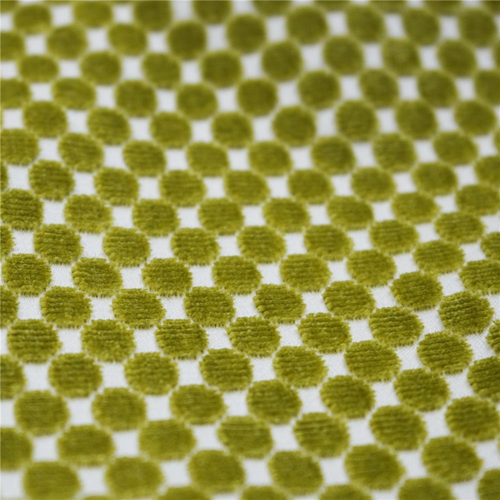 JF Fabrics SPOTS 73SJ101 Fabric in Green