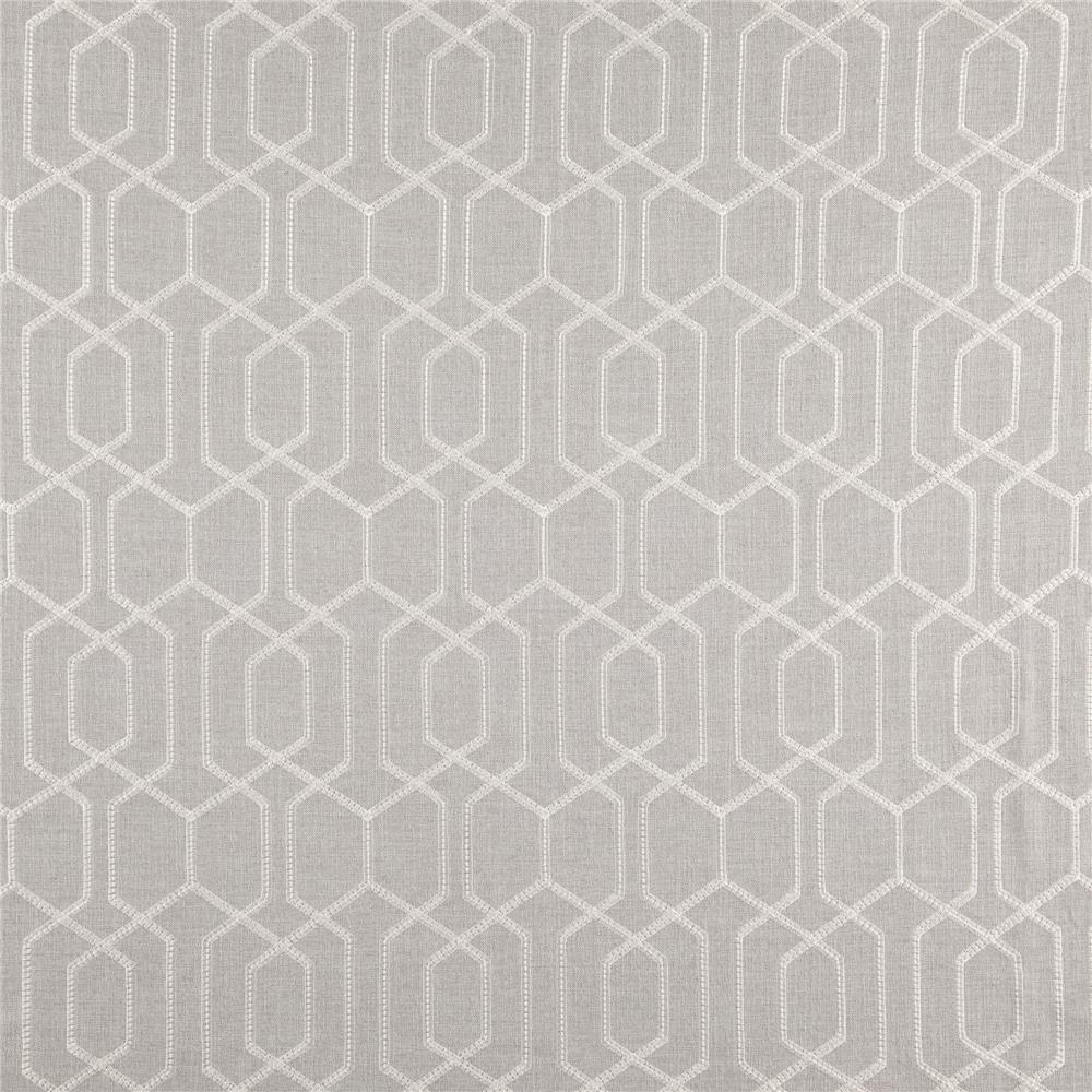 JF Fabrics TAYLOR 94J8721 Fabric in Grey; Silver