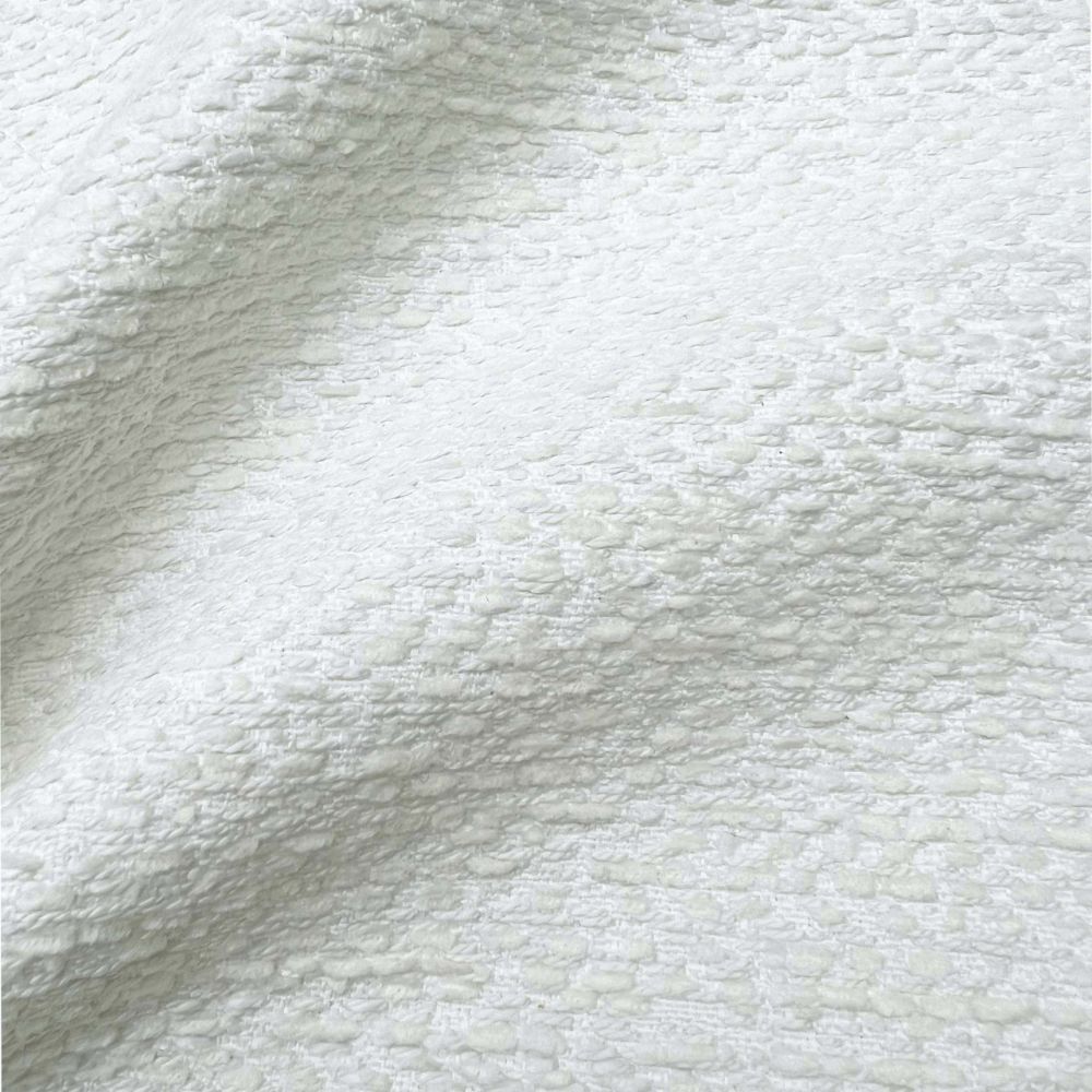 JF Fabrics TRAVEL 91J9201 Fabric in White, Cream