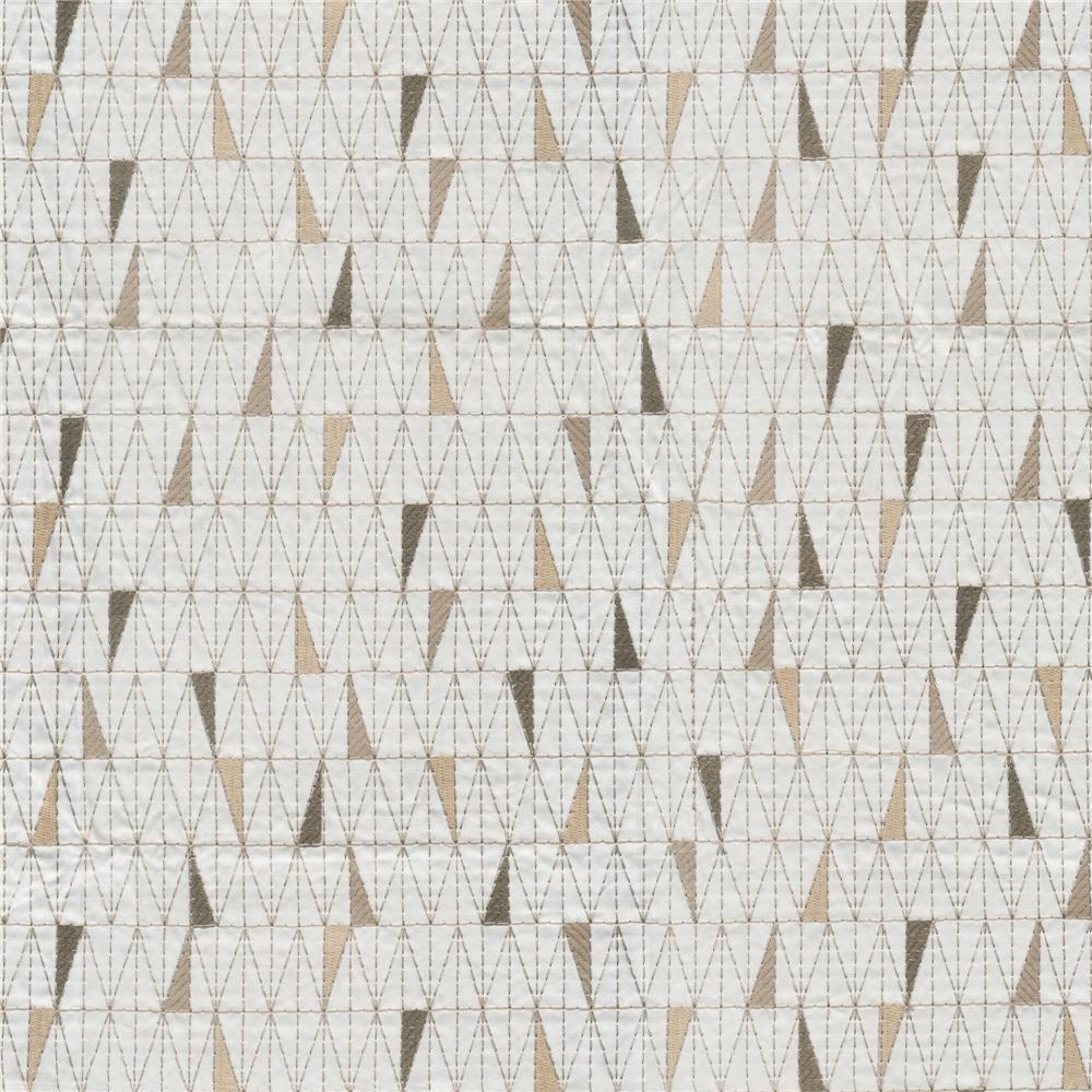 JF Fabrics TRILATERAL 32J8581 Fabric in Brown