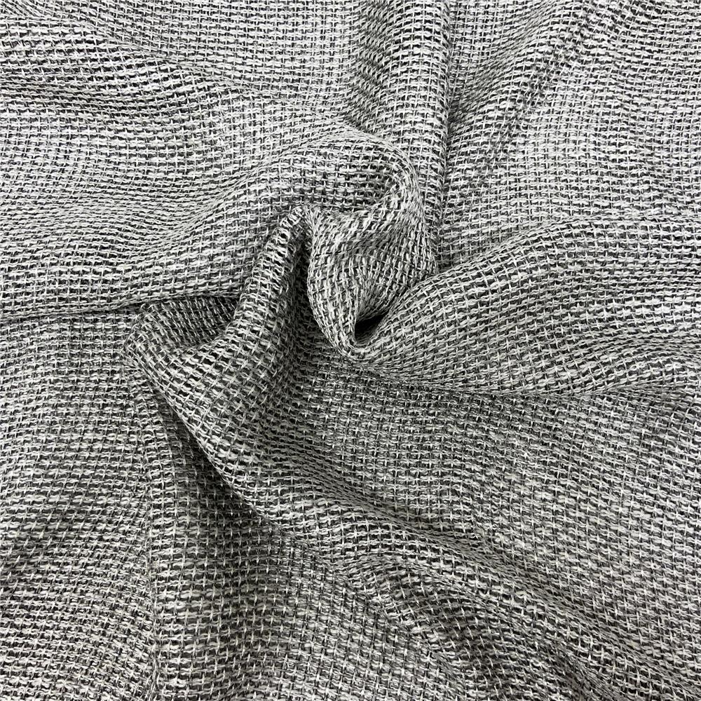 JF Fabric UNITY 94J8831 Fabric in Gray,Silver