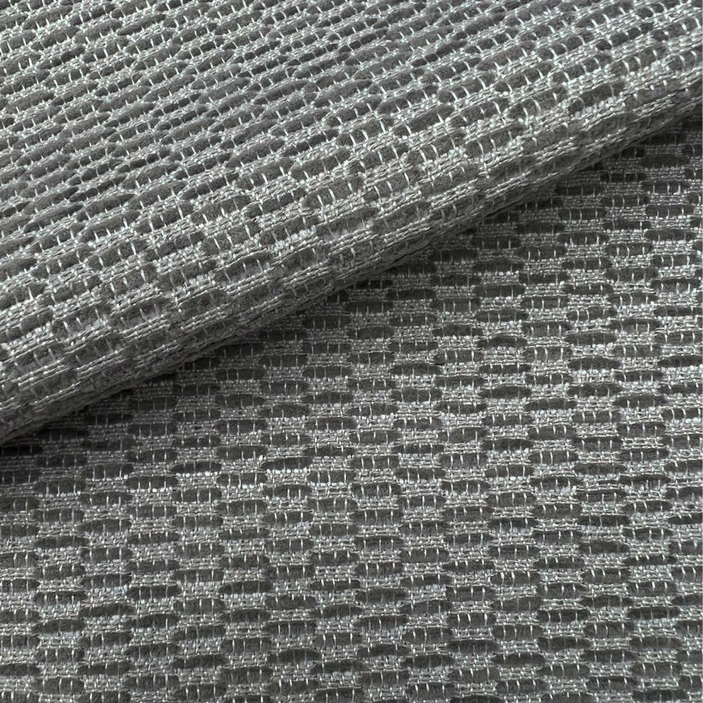 JF Fabrics UNWIND 96J9201 Fabric in Grey / Silver