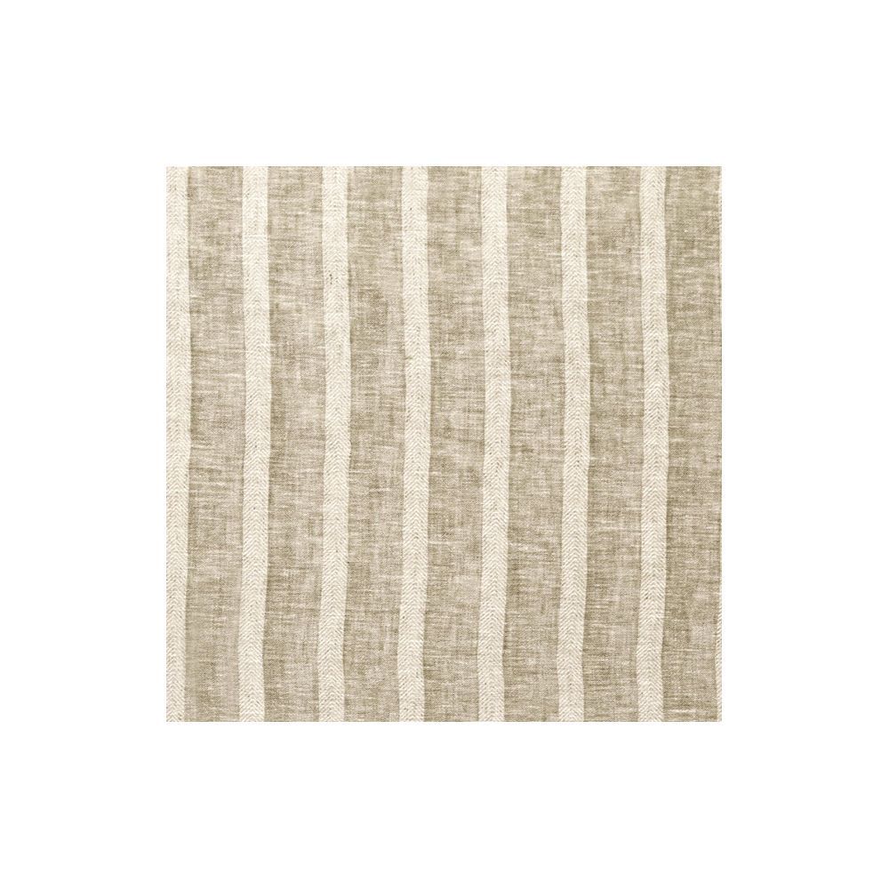 JF Fabrics VOYAGE-36 Wide Width Striped Linen Sheer Drapery Fabric