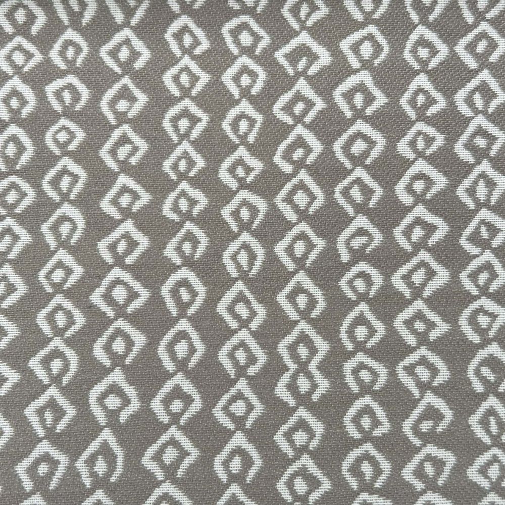 JF Fabrics WHIRLPOOL 94J9211 Fabric in Grey / White