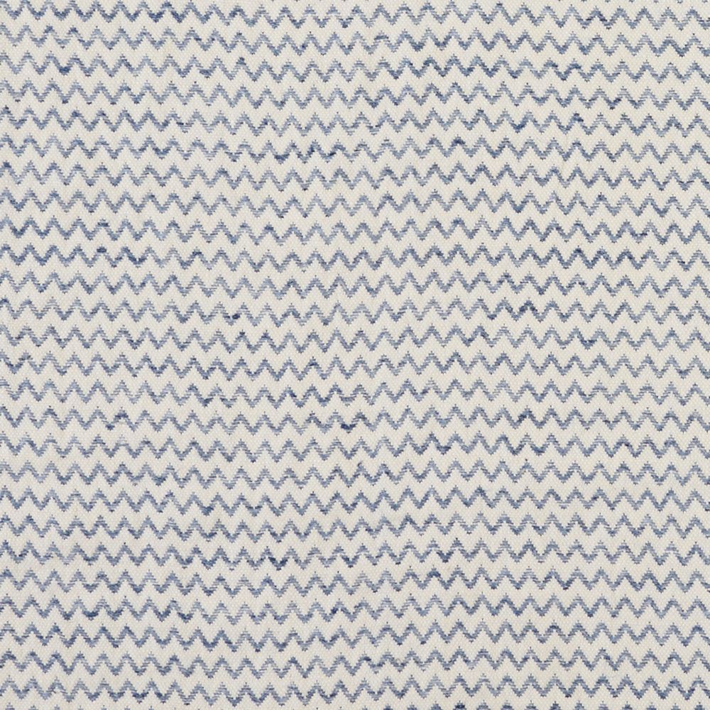 JF Fabrics WILLA 63J9391 Fabric in Blue/ White