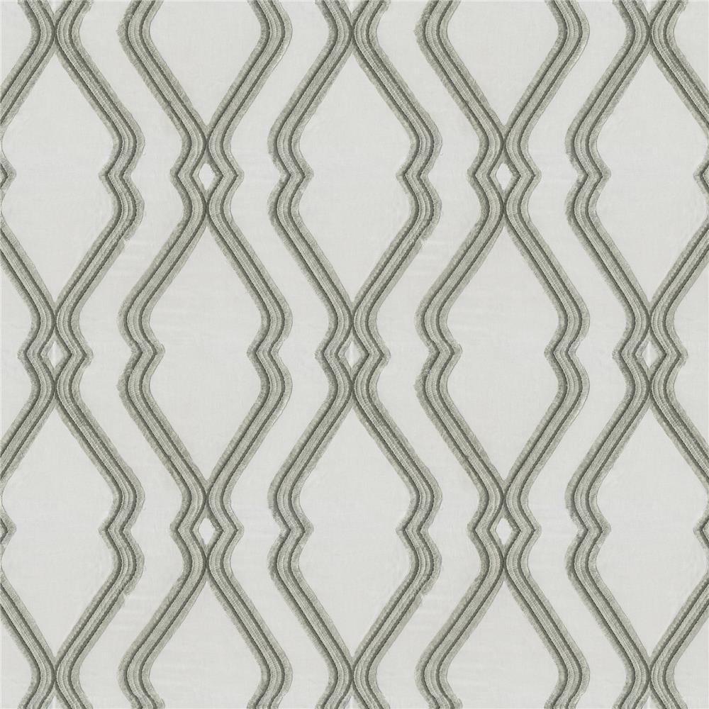 JF Fabrics WINDSWEPT 94J8581 Fabric in Grey 