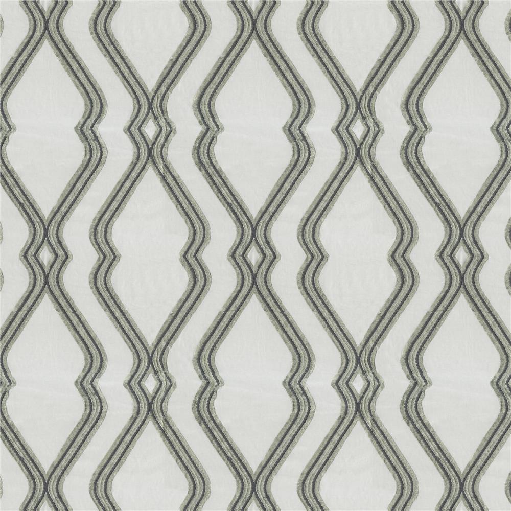 JF Fabrics WINDSWEPT 95J8591 Fabric in Grey
