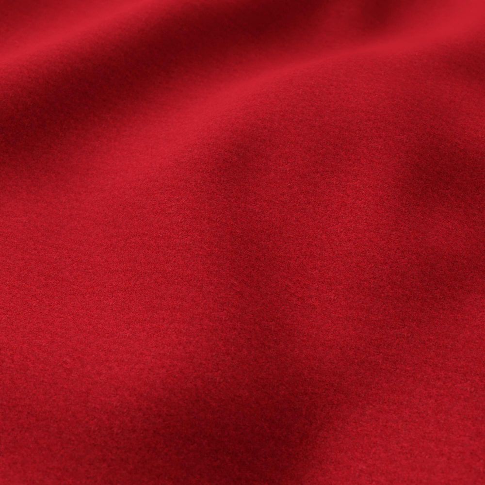 JF Fabrics WOOLISH 46J9141 Fabric in Red