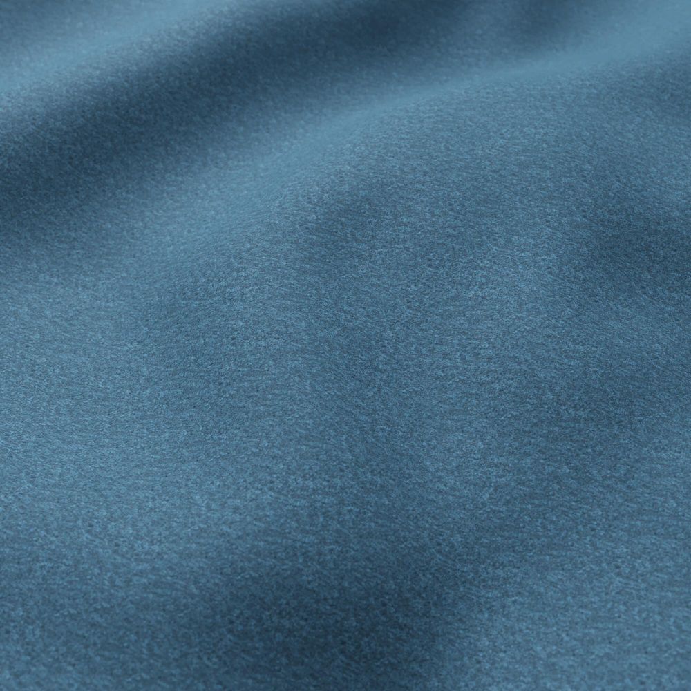 JF Fabric WOOLISH 67J9141 Fabric in Navy, Blue