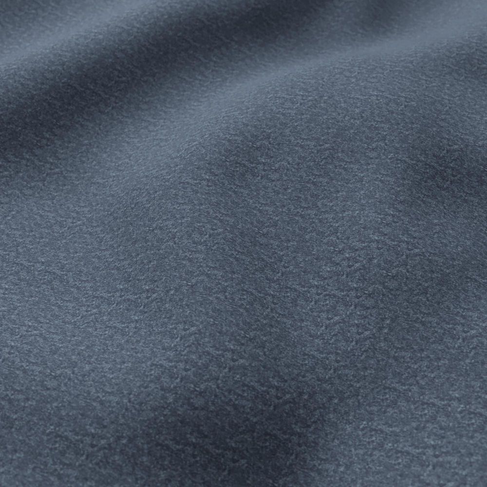 JF Fabric WOOLISH 69J9141 Fabric in Blue, Navy, Midnight