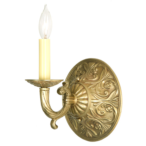JVI Designs 518-05 One light venecian sconce in Antique Brass