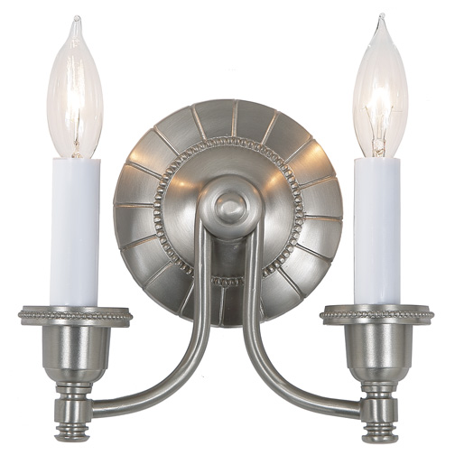 JVI Designs 827-17 Two light english wall sconce in Pewter
