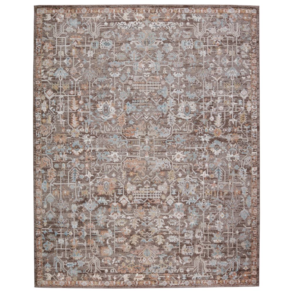 Vibe by Jaipur Living ABL03 Mariette Oriental Brown/ Light Gray Area Rug (9