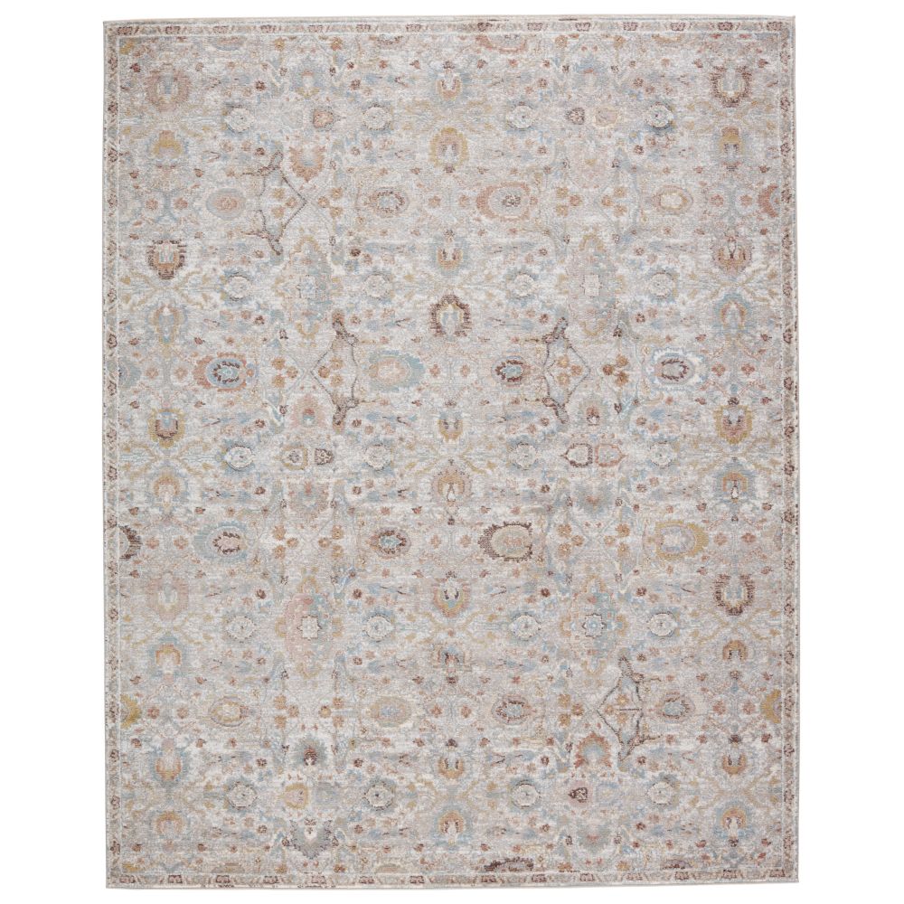 Vibe by Jaipur Living ABL12 Etienne Oriental Light Taupe/ Light Gray Area Rug (9