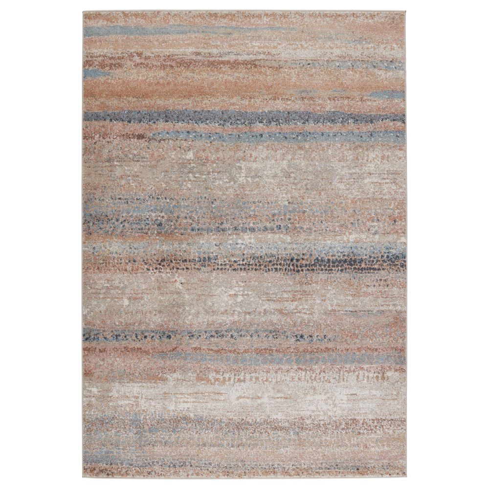 Vibe by Jaipur Living ABL14 Devlin Abstract Blush/ Blue Area Rug (9