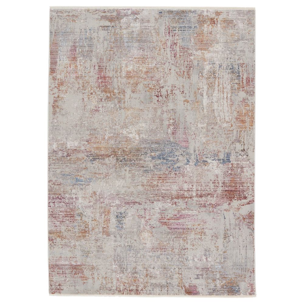 Vibe by Jaipur Living AUD01 Jonet Abstract Light Gray/ Multicolor Area Rug (9