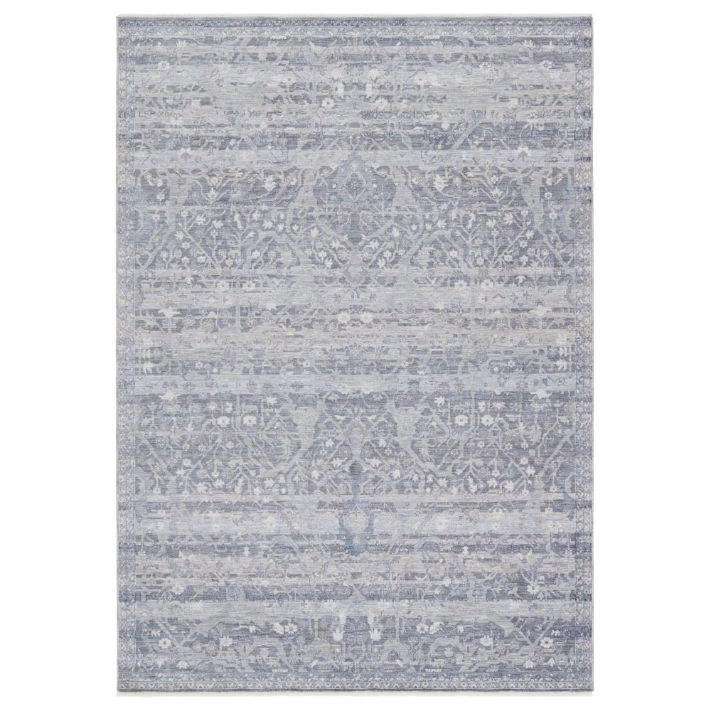 Jaipur Living BLA10 Evolet Oriental Gray/ Blue Runner Rug (3