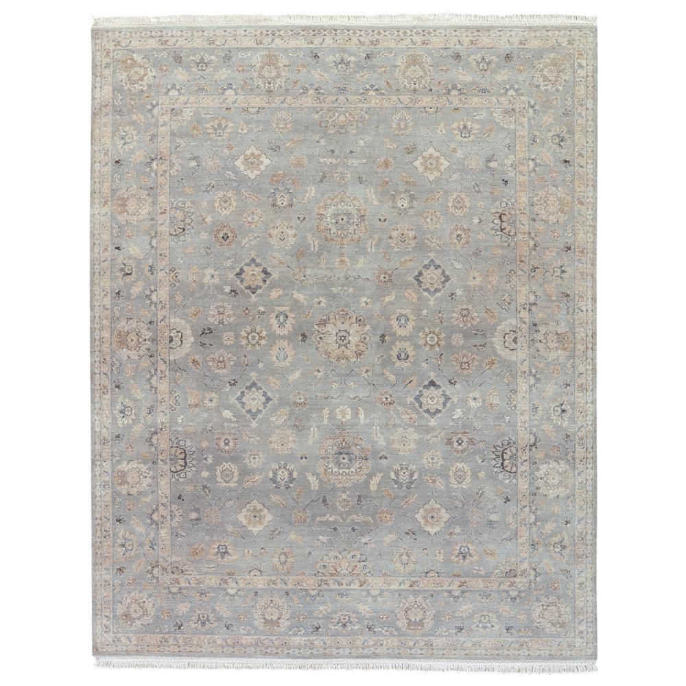 Jaipur Living BS18 Riverton Hand-Knotted Medallion Gray/ Tan Area Rug (8