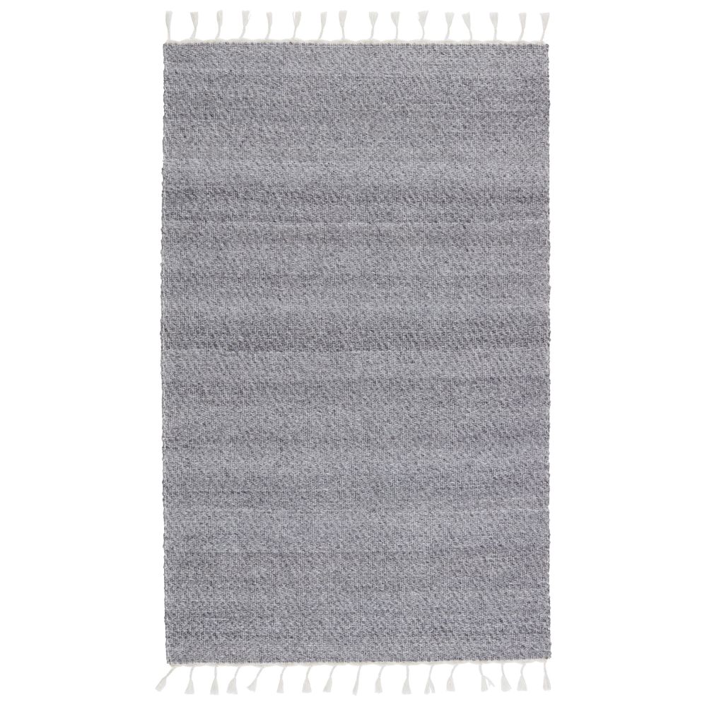 Jaipur Living CND01 Encanto Indoor/ Outdoor Solid Gray/ White Area Rug (9