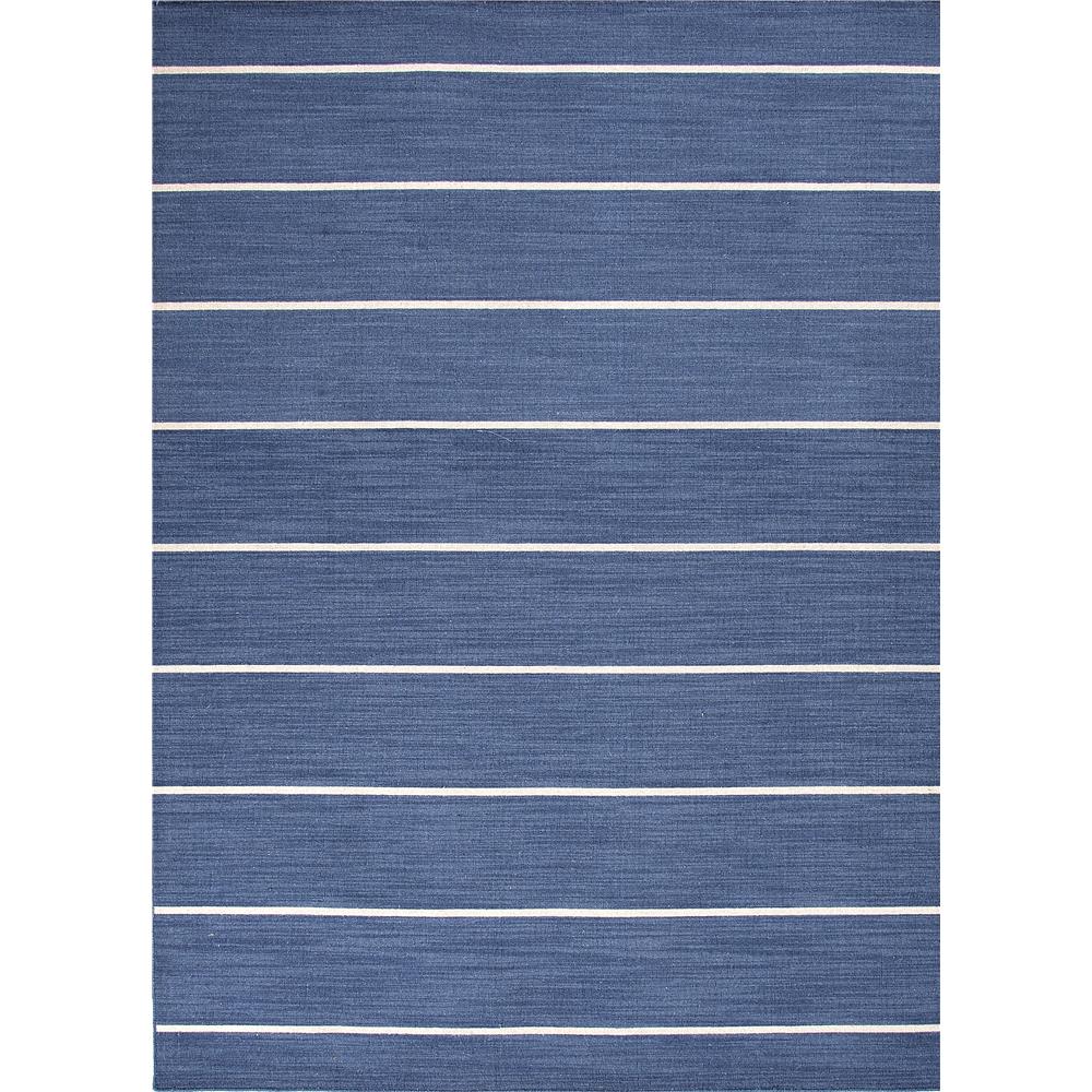 Jaipur Living COH09 Cape Cod Handmade Stripe Blue/ Cream Area Rug (8