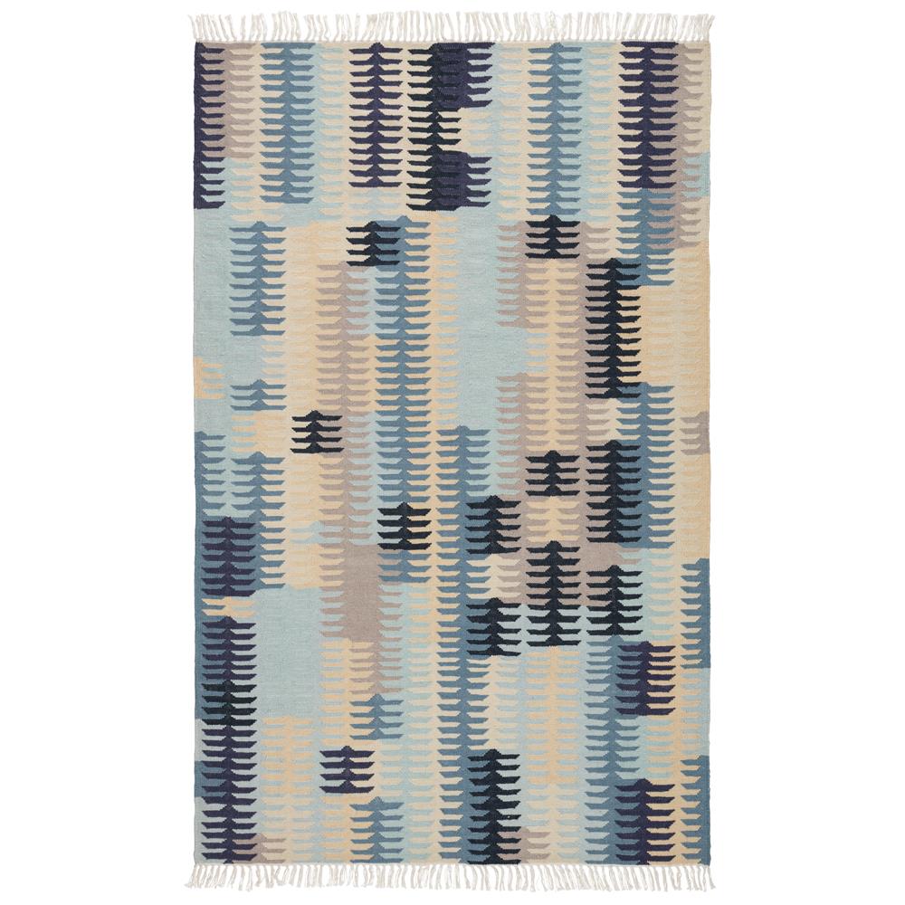 Jaipur Living DES21 Carver Indoor/ Outdoor Abstract Blue/ Gray Area Rug (2