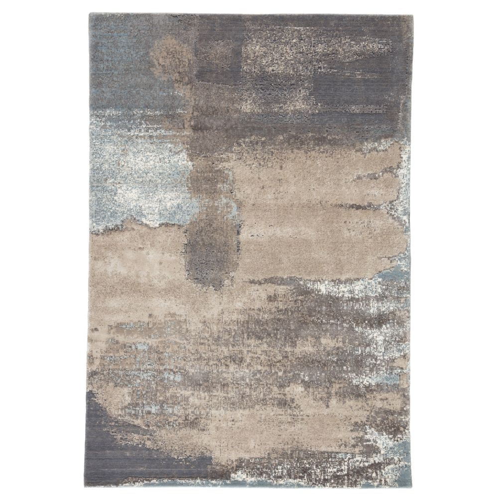 Jaipur Living DLM03 Ionian Abstract Gray/ Blue Area Rug (5