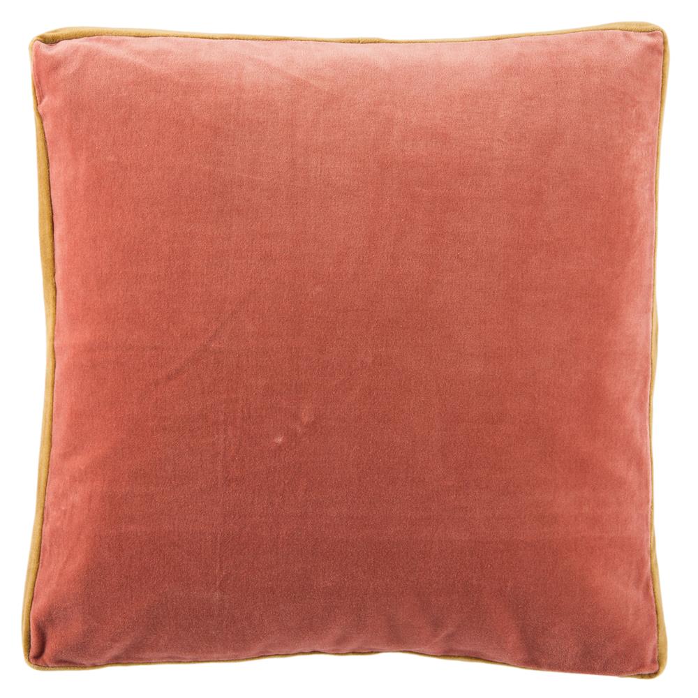 Jaipur Living EMS14 Bryn Throw Pillow in Pink & Gold 18"X18"