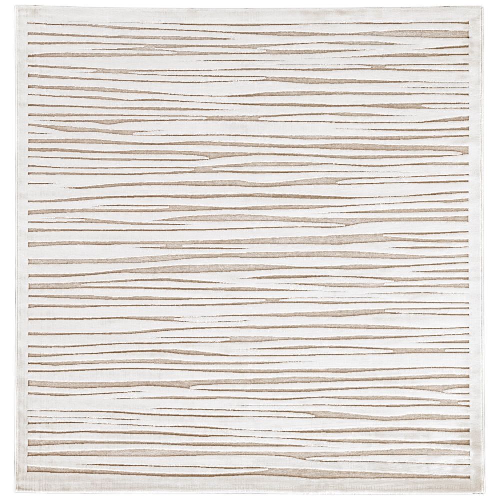 Jaipur Living FB53 Linea Abstract White Square Area Rug (6