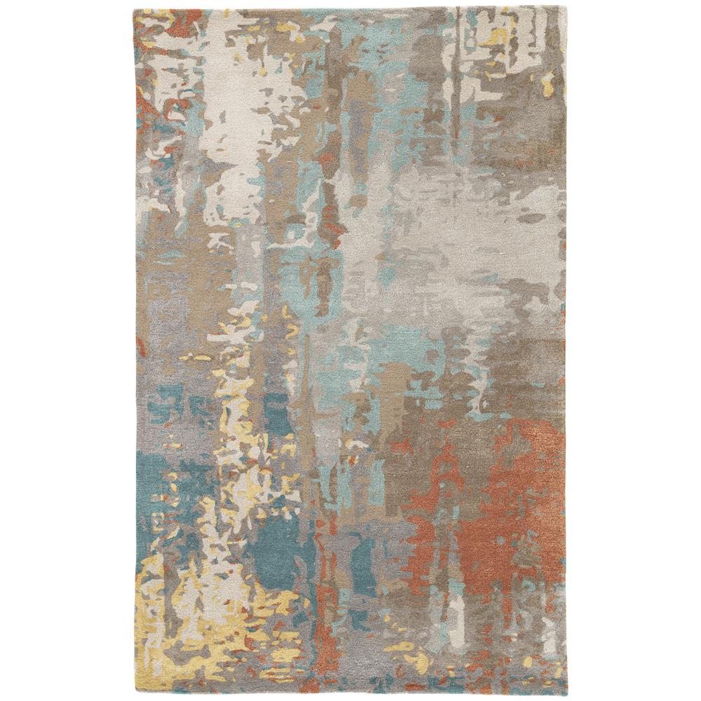 Jaipur Living GES08 Matcha Handmade Abstract Multicolor Area Rug (5