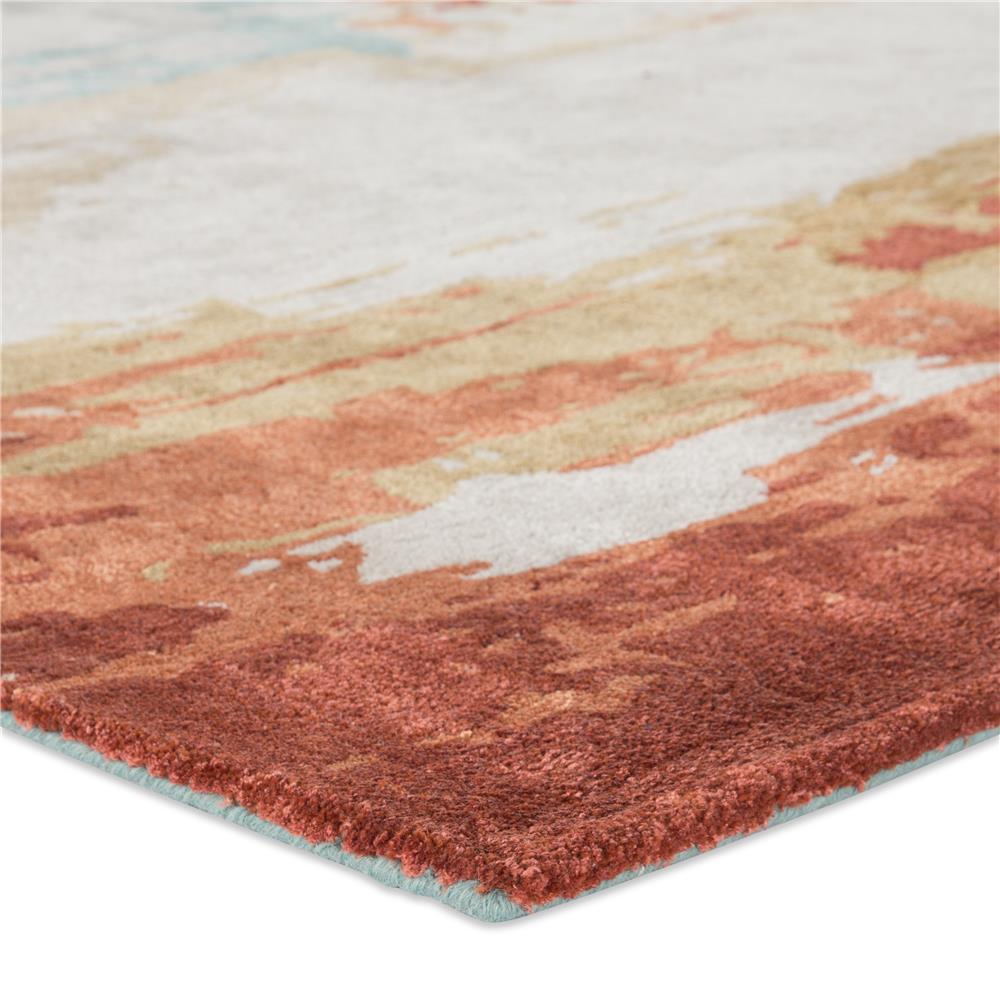Jaipur Living GES30 Swisher Handmade Abstract Blue/ Red Area Rug (10