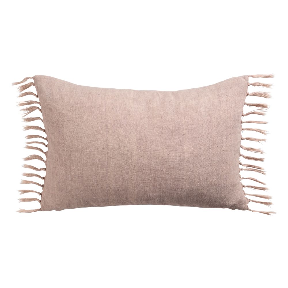 Jaipur Living JEM03 Majere Solid Blush Poly Fill Pillow (13"X21" Lumbar)