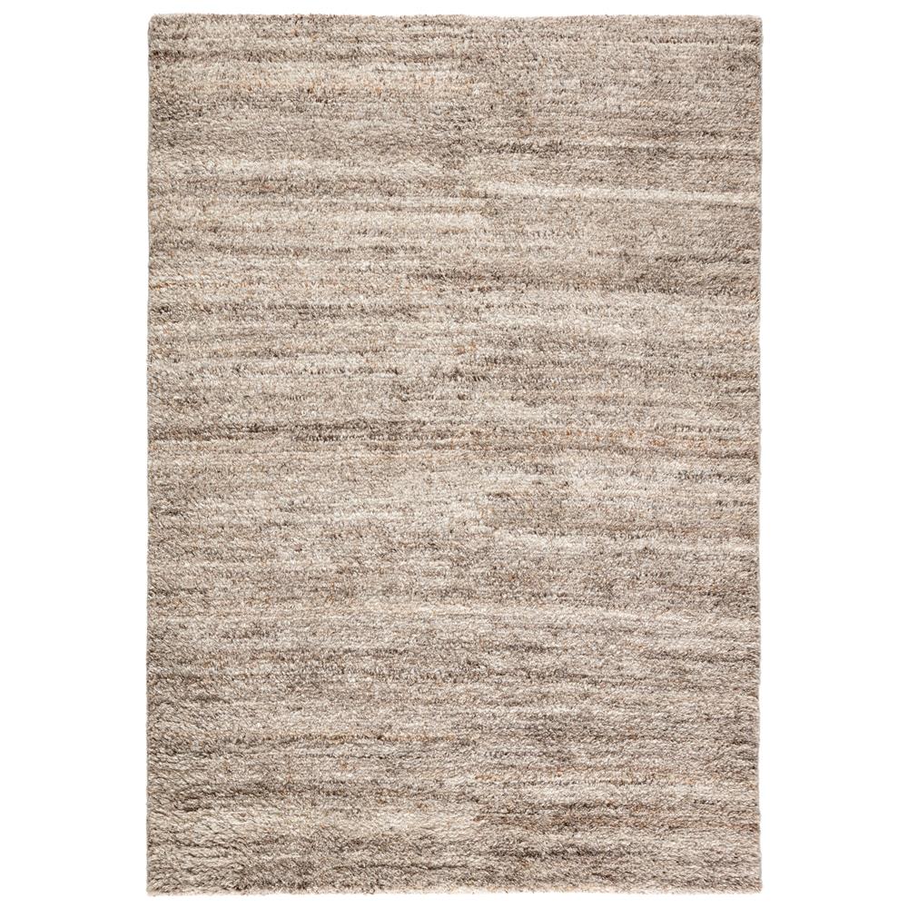 Jaipur Living RUG144760 Bengal Hand-Knotted Solid Gray/ Ivory Area Rug (8