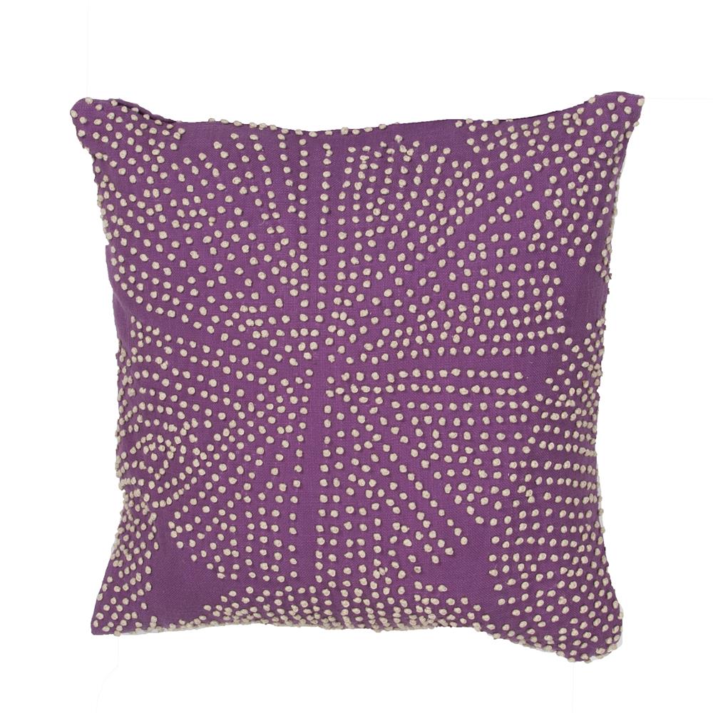 Jaipur Living PLC101027 En Casa By Luli Sanchez Pillows 18" x18" Pillow in Purple