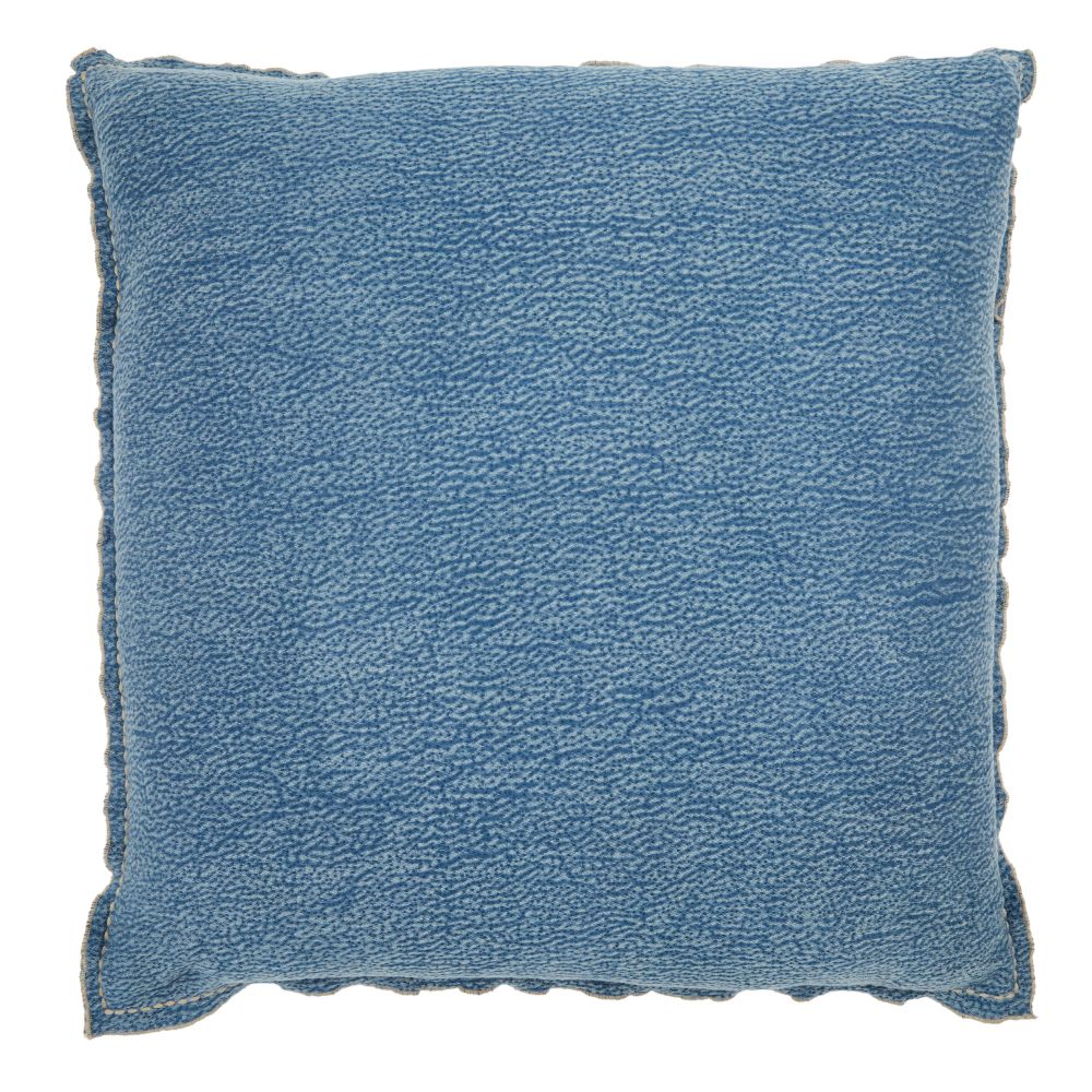 Jaipur Living LXG07 Warrenton Solid Blue Poly Throw Pillow 26 inch