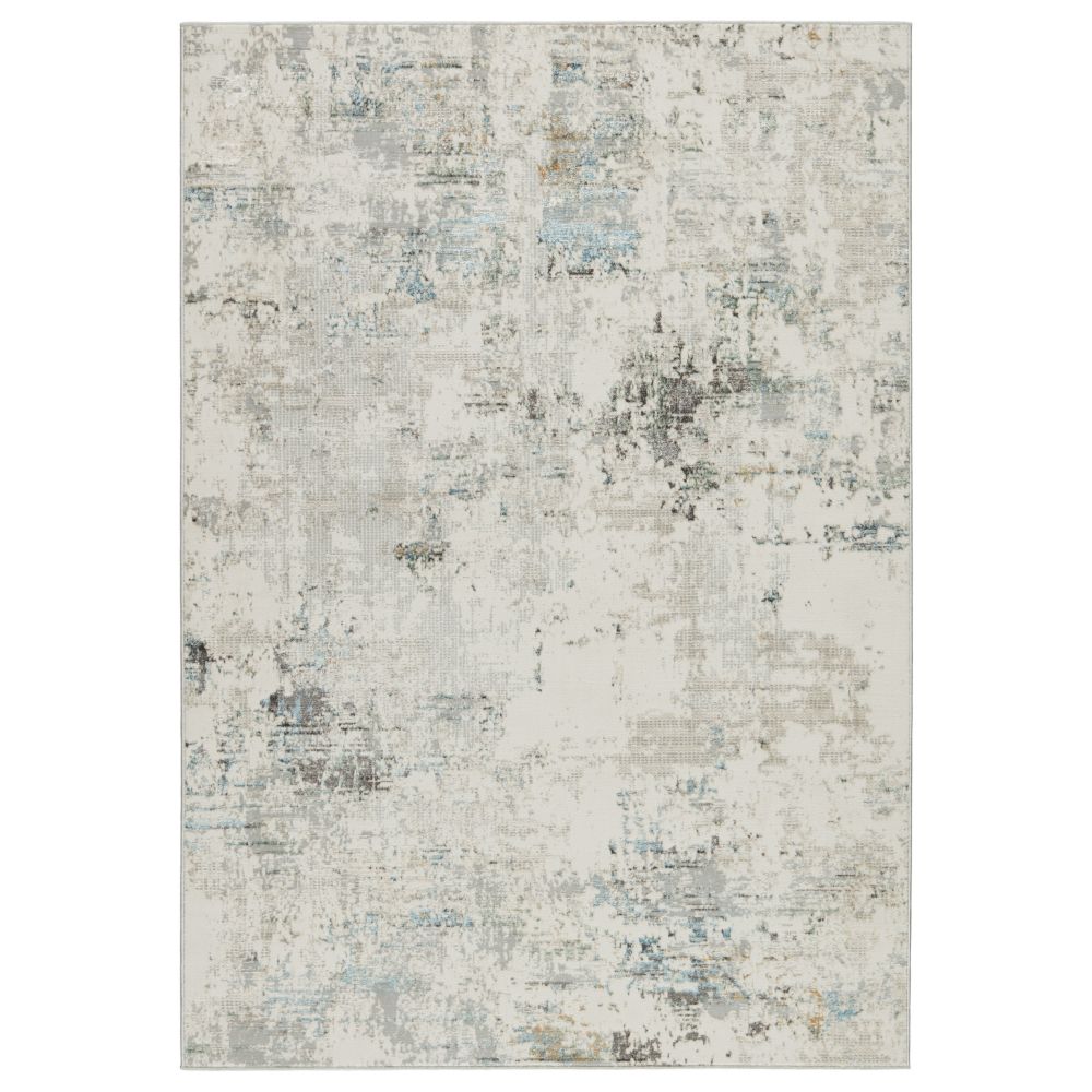 Vibe by Jaipur Living MEL07 Jehan Abstract Gray/ Light Blue Area Rug (9