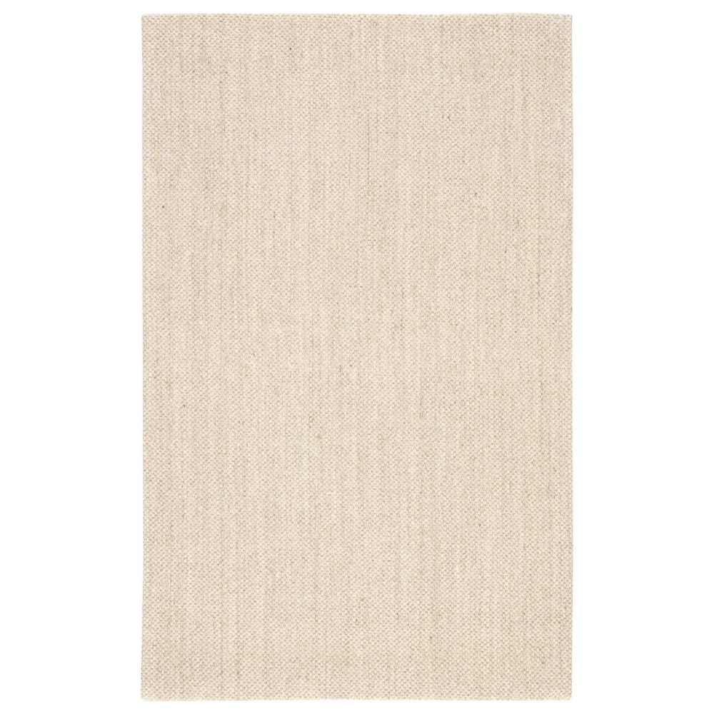 Jaipur Living NAS07 Naples Natural Solid White/ Taupe Area Rug (9