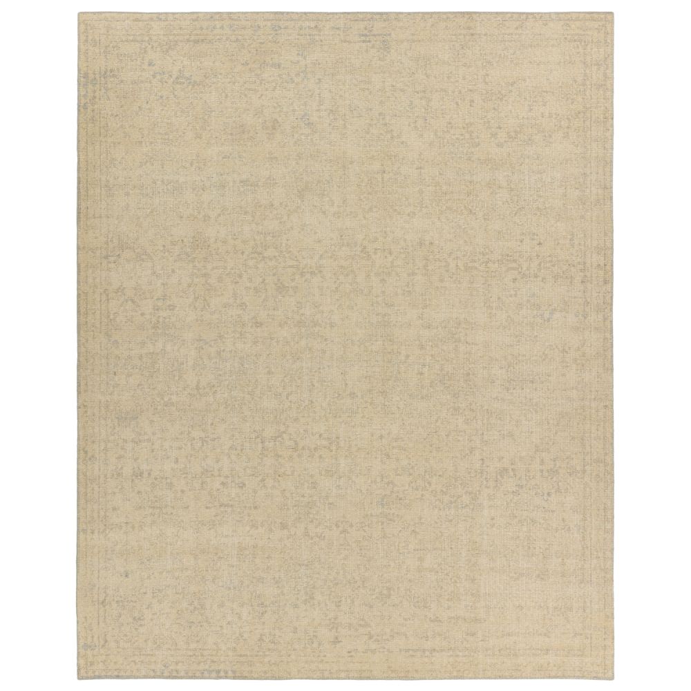 Jaipur Rugs ONE01 Jaipur Living Nell Hand-Knotted Floral Tan/ Slate Area Rug (9