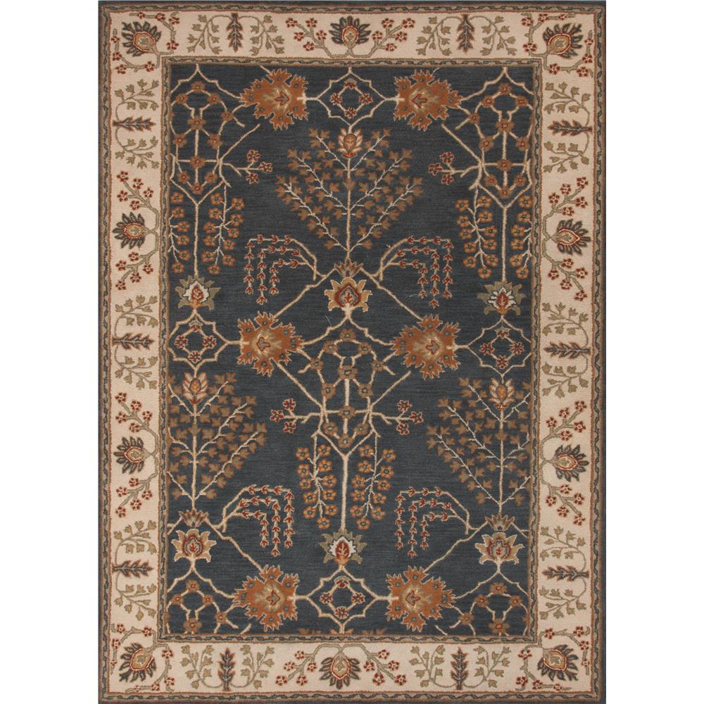 Jaipur Living PM82 Chambery Handmade Floral Blue/ Multicolor Area Rug (2
