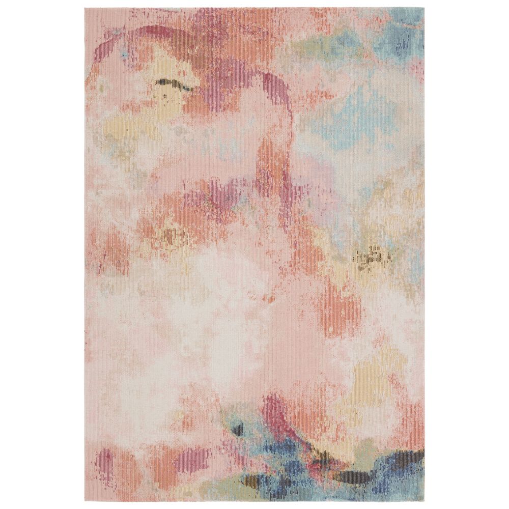 Jaipur Living POL50 Jaipur Living Meuse Indoor/Outdoor Abstract Pink/ Multicolor Area Rug (9