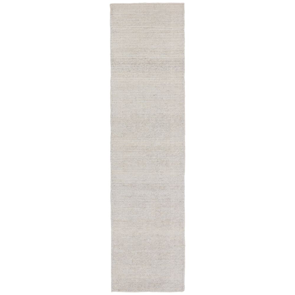 Jaipur Living RBC05 Limon Indoor/ Outdoor Solid Ivory/ Gray Runner Rug  (3