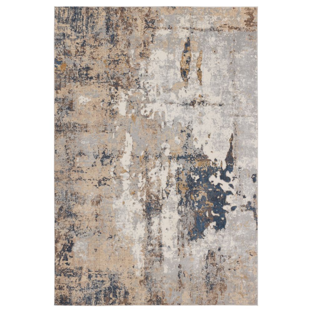 Jaipur Living REQ01 Jaipur Living Constanze Abstract Silver/Navy Area Rug (8