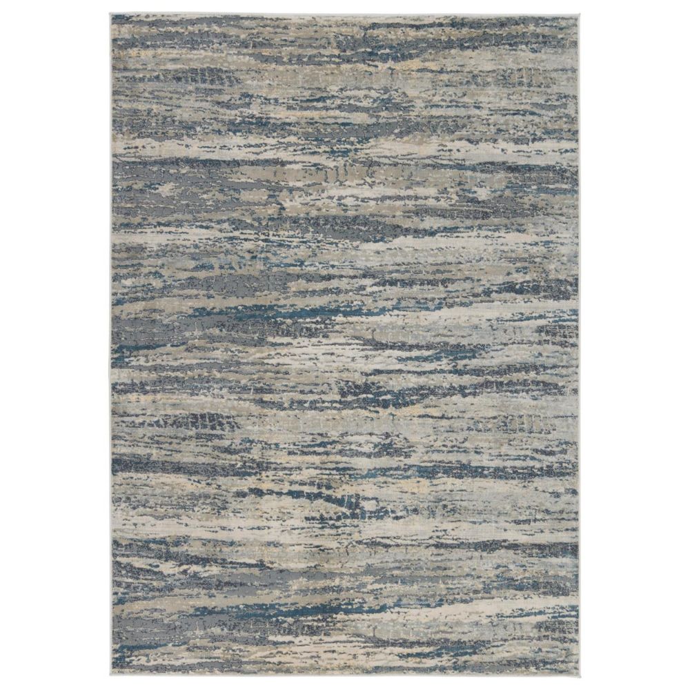 Jaipur Living CAI09 Anomia Abstract Blue/ Taupe Area Rug (5